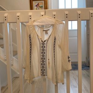 American rag BoHo chic top size medium excellent condition